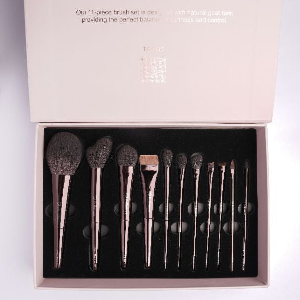 11-Piece Professional Makeup Brush Set