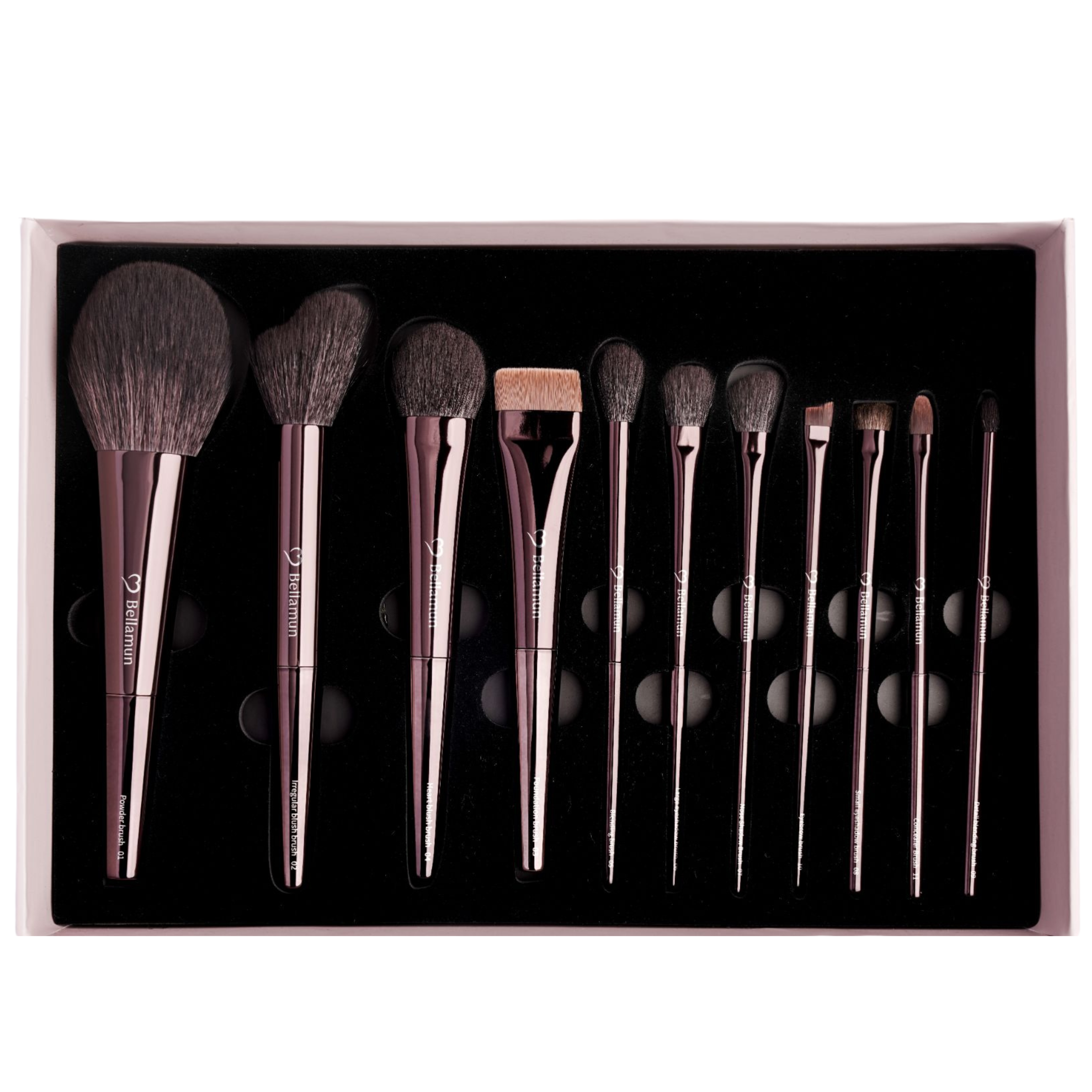 11-Piece Professional Makeup Brush Set